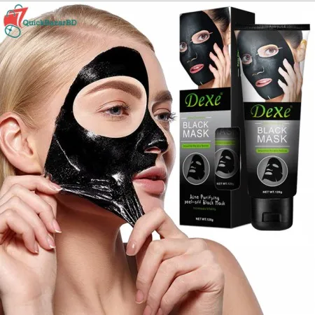 Dexe Black Facial Mask 120g – Deep Cleansing Peel-Off Face Mask