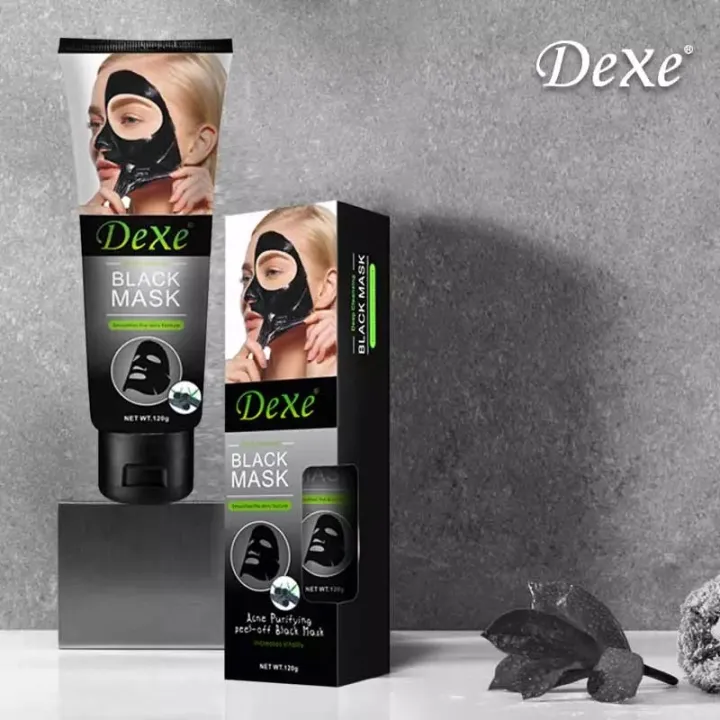 Dexe Black Facial Mask 120g – Deep Cleansing Peel-Off Face Mask